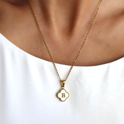 Kismet & Co™ Clover Initial Necklace