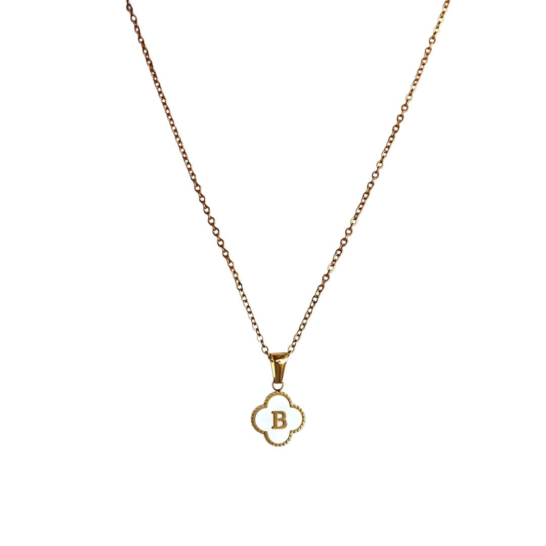 Kismet & Co™ Clover Initial Necklace