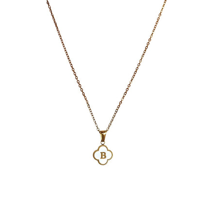 Kismet & Co™ Clover Initial Necklace