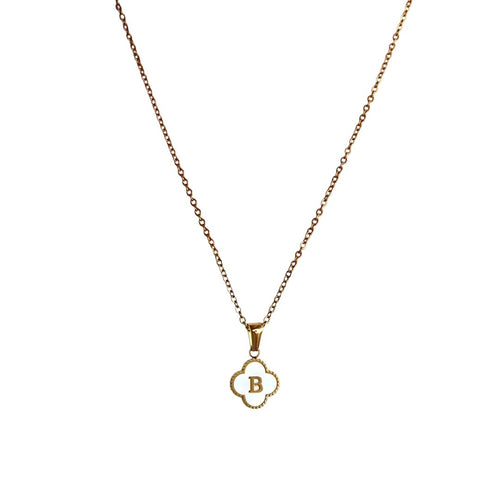 Kismet & Co™ Clover Initial Necklace