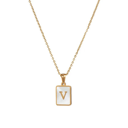 Kismet & Co™ Tablet Initial Necklace