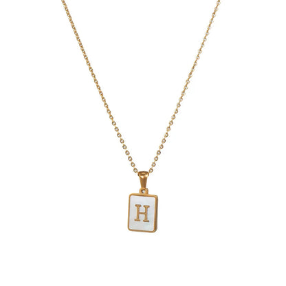 Kismet & Co™ Tablet Initial Necklace