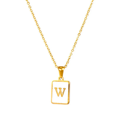 Kismet & Co™ Tablet Initial Necklace