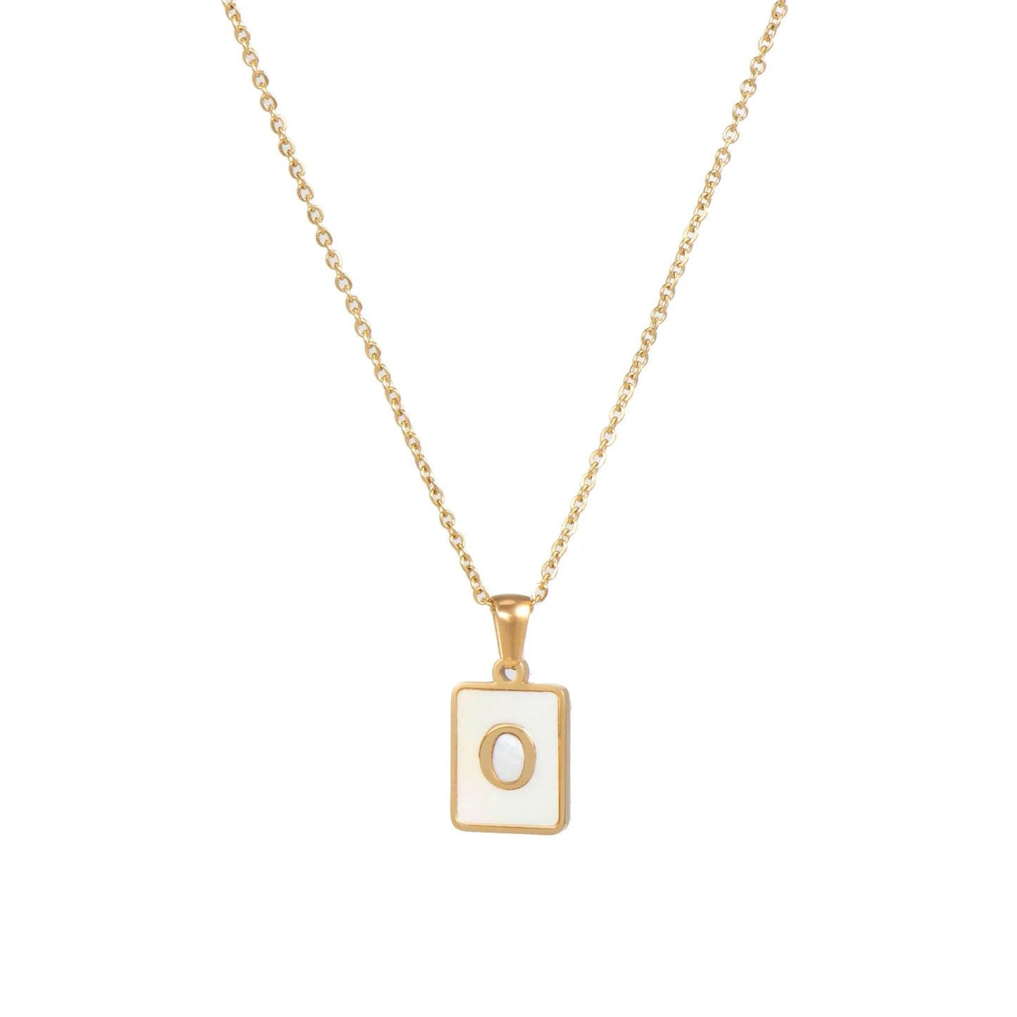 Kismet & Co™ Tablet Initial Necklace