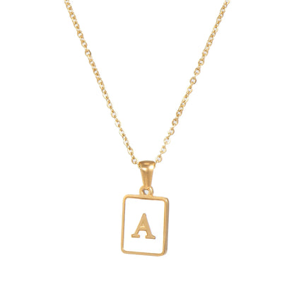 Kismet & Co™ Tablet Initial Necklace