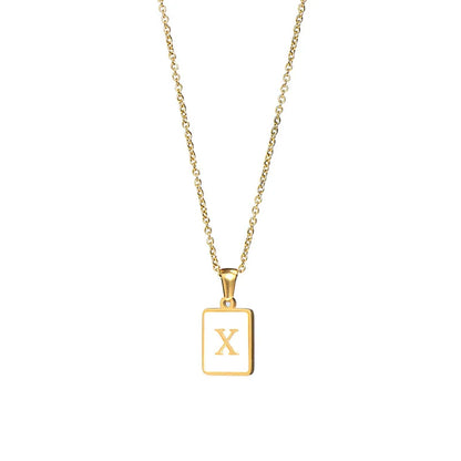 Kismet & Co™ Tablet Initial Necklace