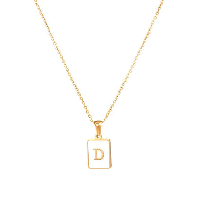 Kismet & Co™ Tablet Initial Necklace