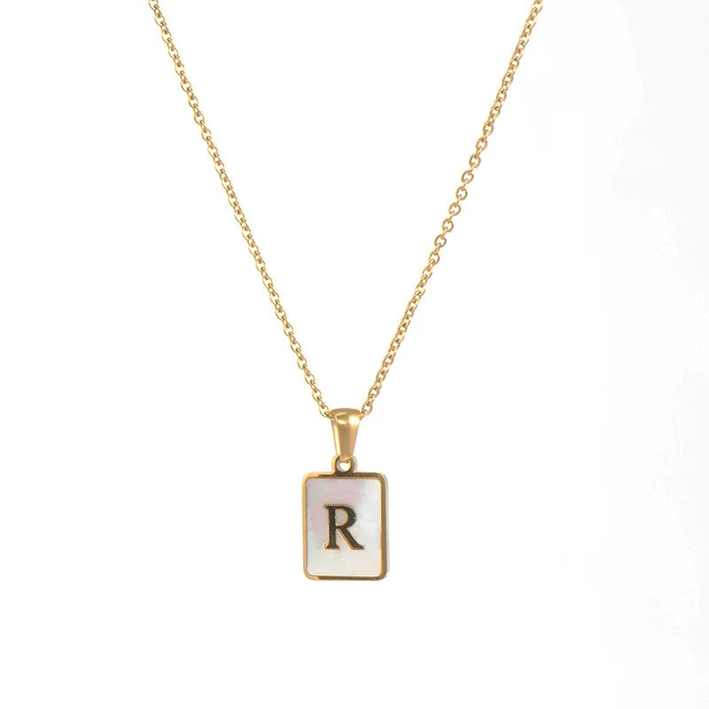 Kismet & Co™ Tablet Initial Necklace