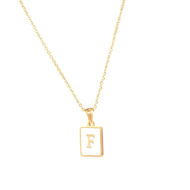 Kismet & Co™ Tablet Initial Necklace