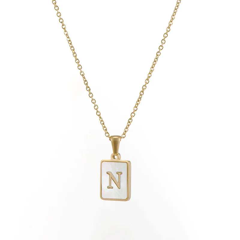 Kismet & Co™ Tablet Initial Necklace