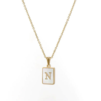 Kismet & Co™ Tablet Initial Necklace