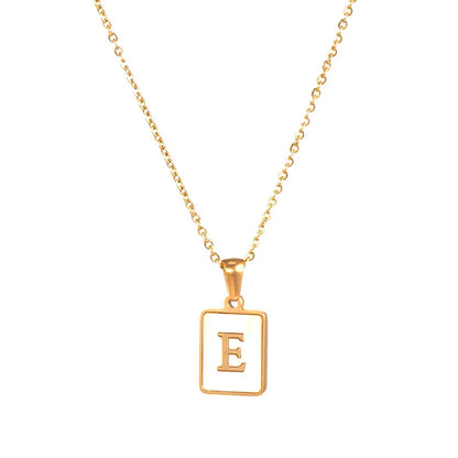 Kismet & Co™ Tablet Initial Necklace