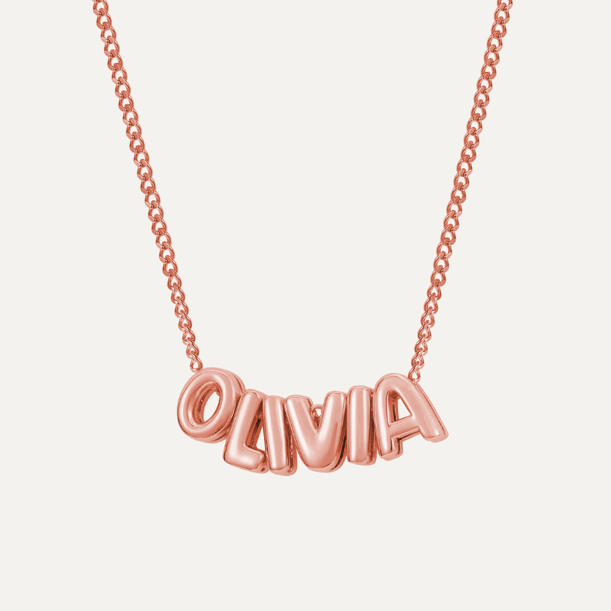 Kismet & Co™ Name Bubble Necklace