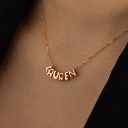 Kismet & Co™ Name Bubble Necklace